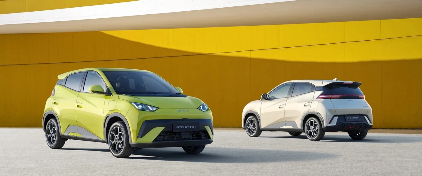 BYD vehicle range